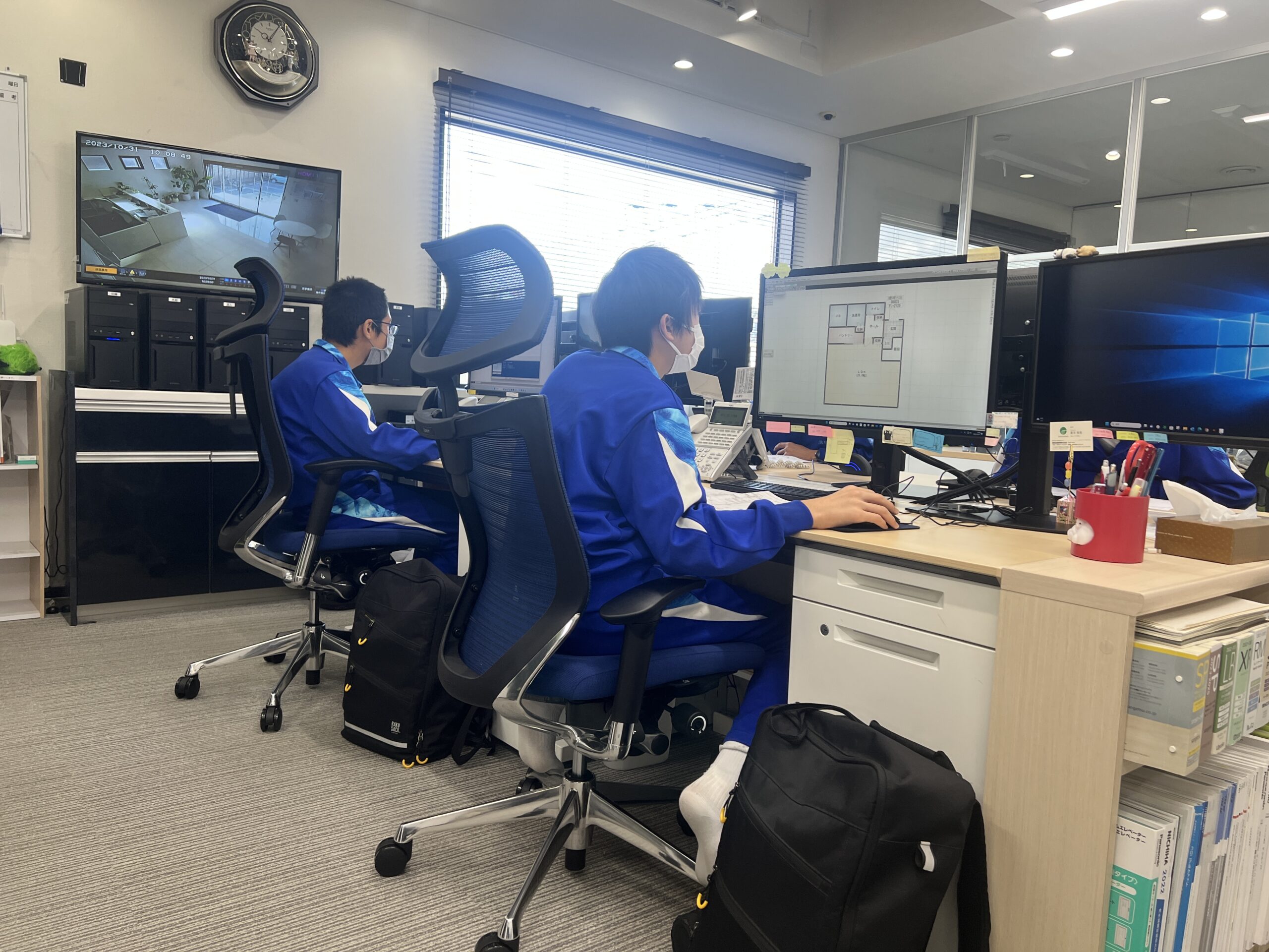 今年も職業体験に来てもらいました！R5.11.06