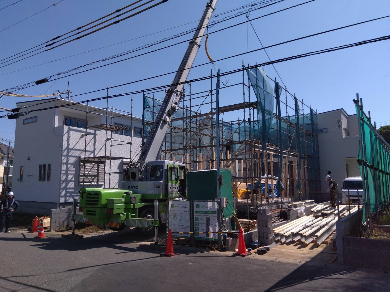 三輪野山最後の棟が上棟しました！Ｒ7.05.01