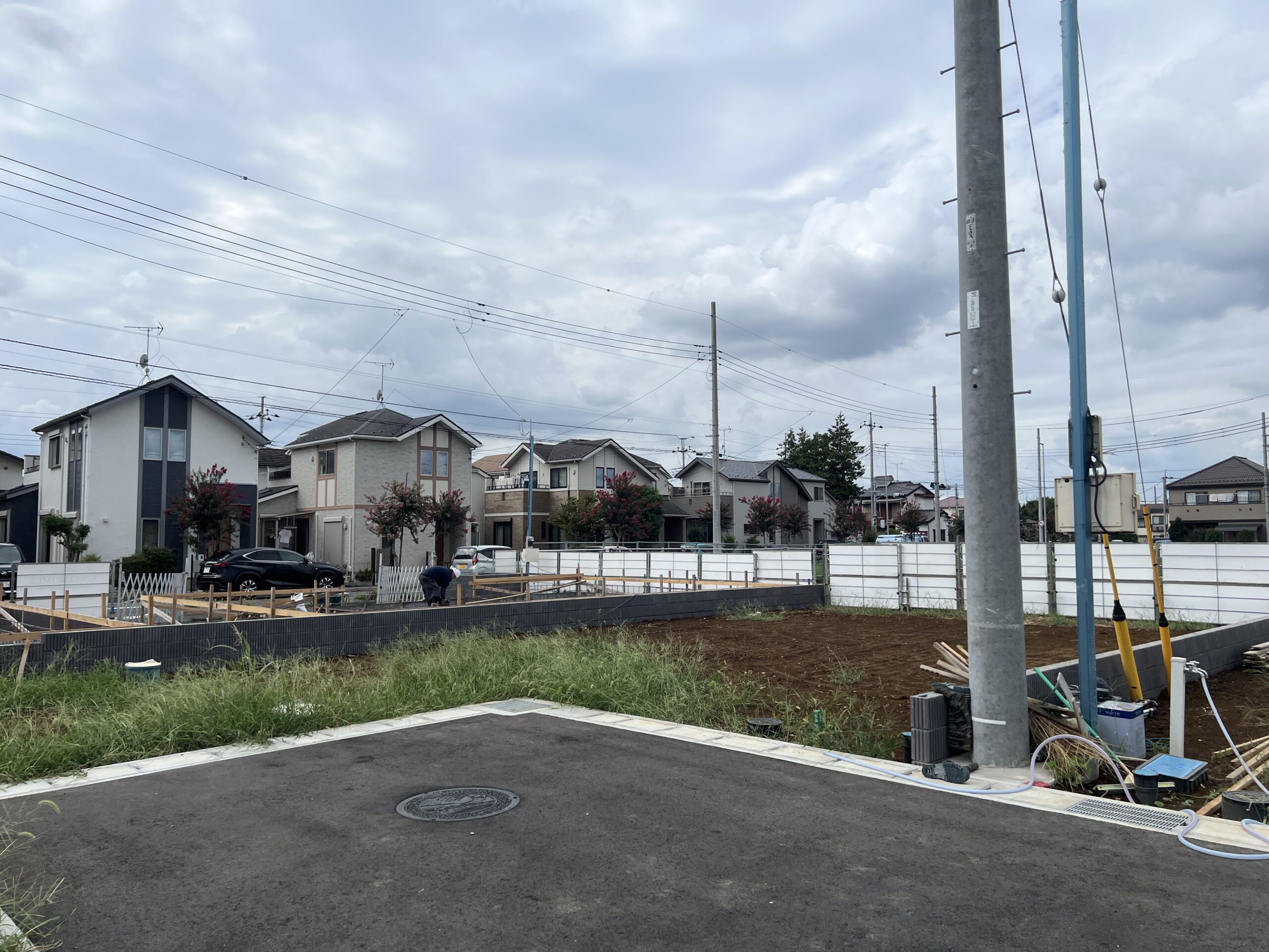 江戸川台西続々と着工中！R7.09.15